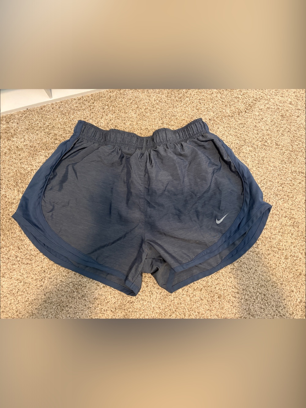 Nike women’s Dark Blue Athletic Running Shorts